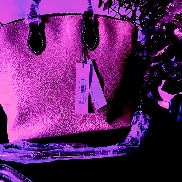 NWT Dooney & Bourke Barbie Pink Leather Bag - Picture 12 of 12